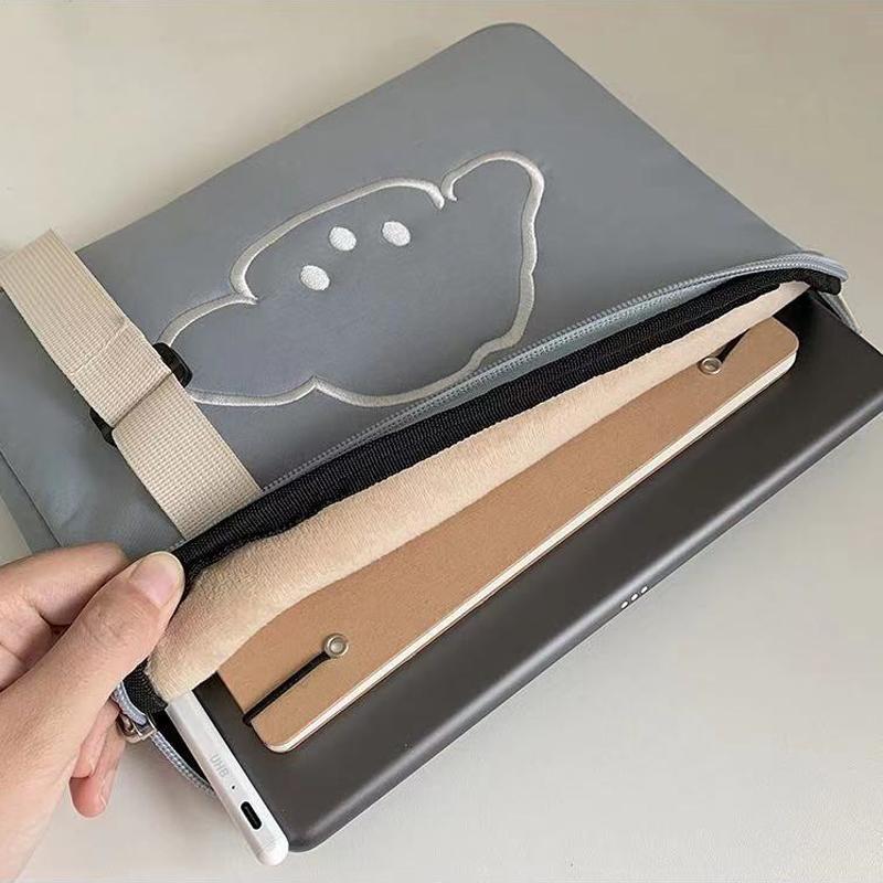 Di Động Máy Tính Túi Máy Tính Bảng Tay Dành Cho Ipad Pro 9.7 10.5 11 13 Inch Hoạt Hình Laptop Lưu Trữ Lót Túi Laptop phụ Kiện