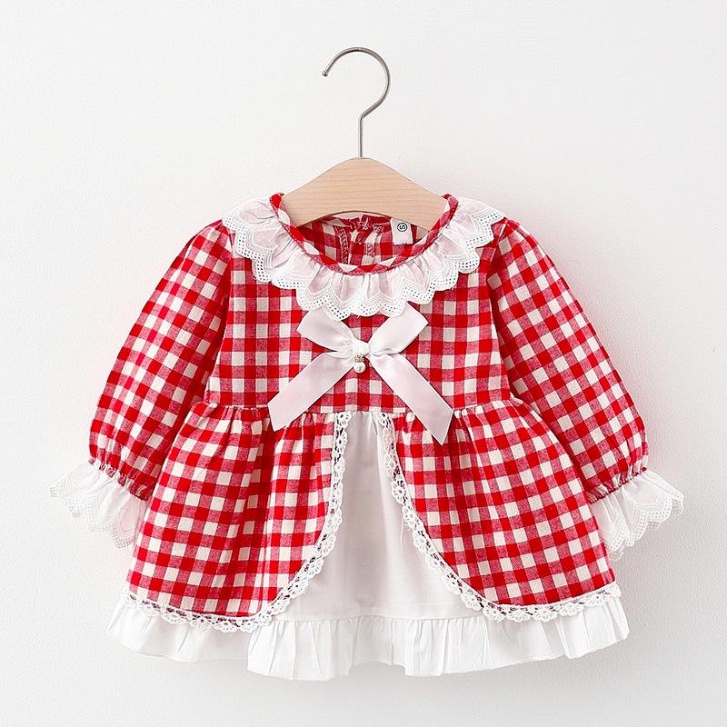 VN34 Size 70-110 (4-15kg) Váy đầm bé gái 1 đến 3 tuồi (Đầm babydoll công chúa) Thời trang trẻ Em hàng quảng châu