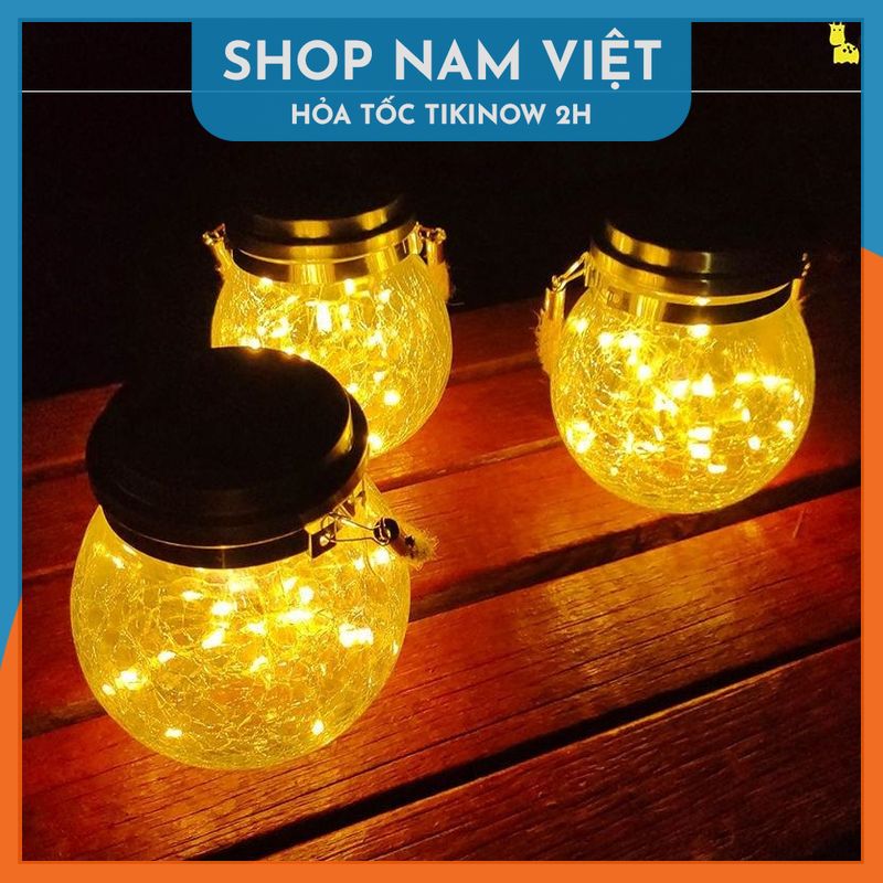 Lồng Đèn Treo Trang Trí Năng Lượng Mặt Trời Chịu Mưa Nắng