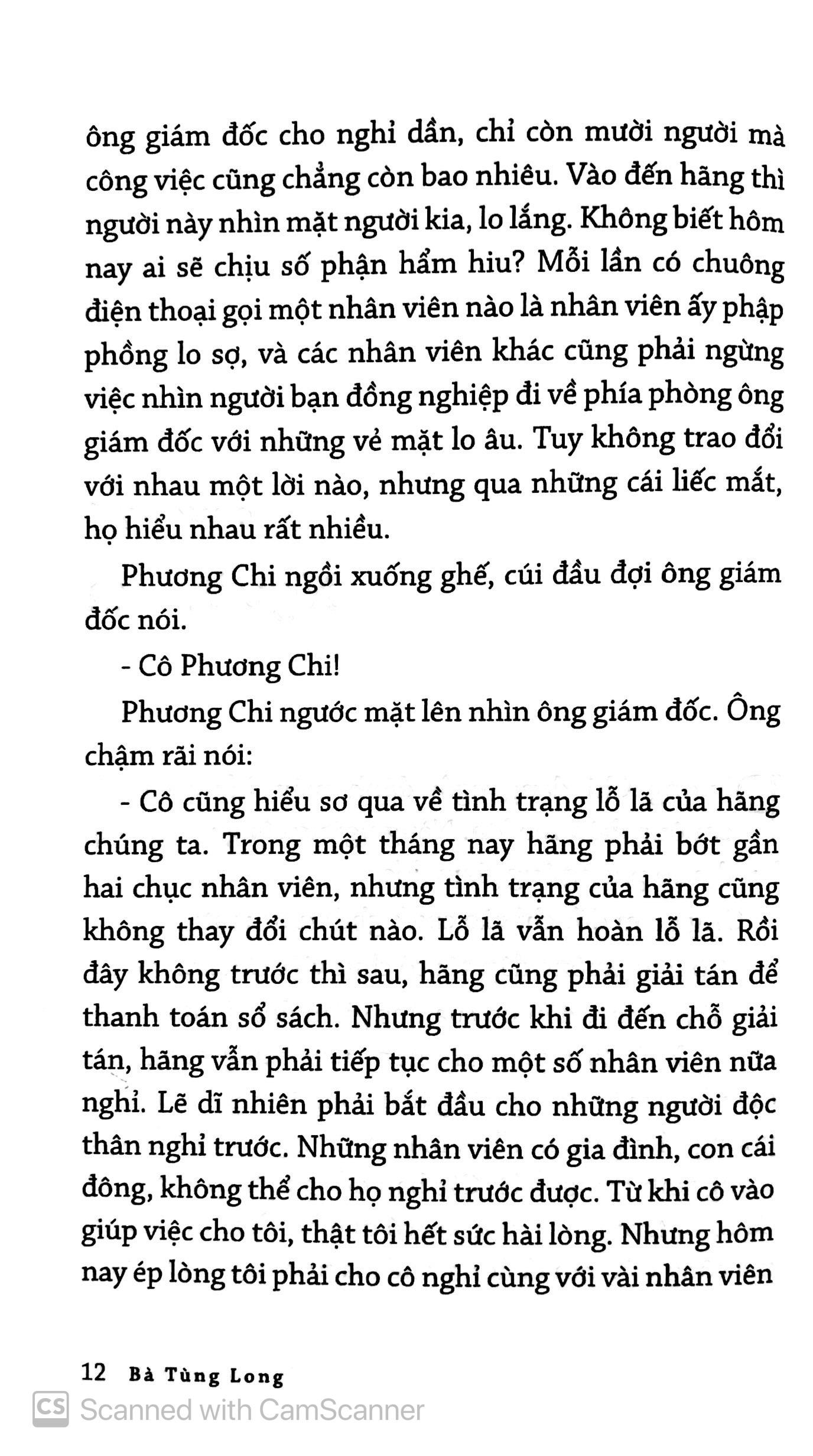 Bà Tùng Long - Một Vụ Án Tình