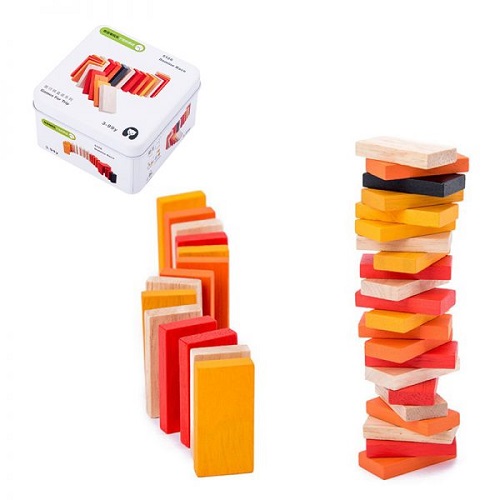 ĐỒ CHƠI GIÁO DỤC DOMINO GỖ – Domino Race (M-007)