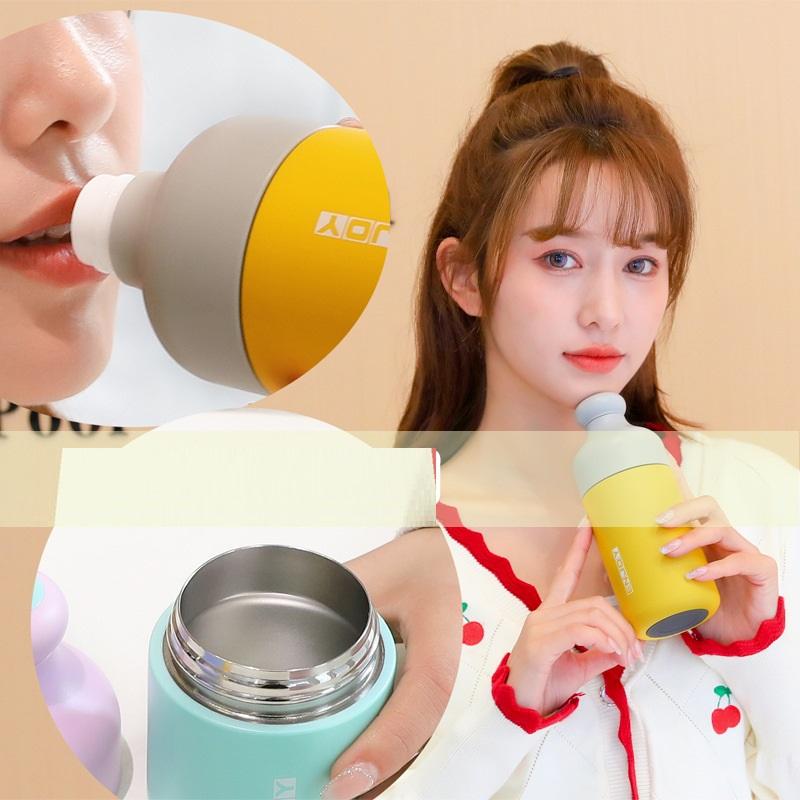 Bình giữ nhiệt pha cafe dễ thương Enjoy 220ml và 360ml