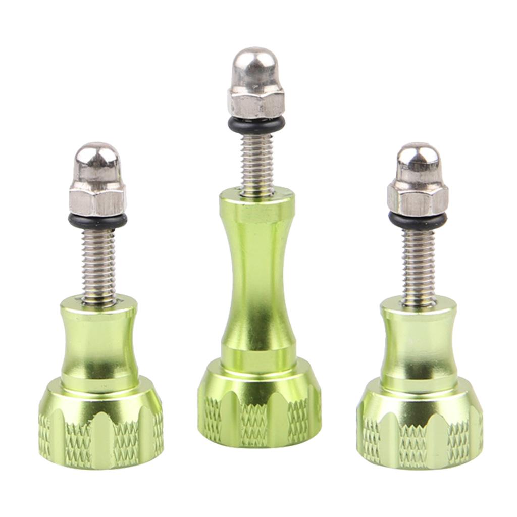 Knob Thumb Screw Bolt Nut with Caps for   HE  & HD  & HD HERO3 Red