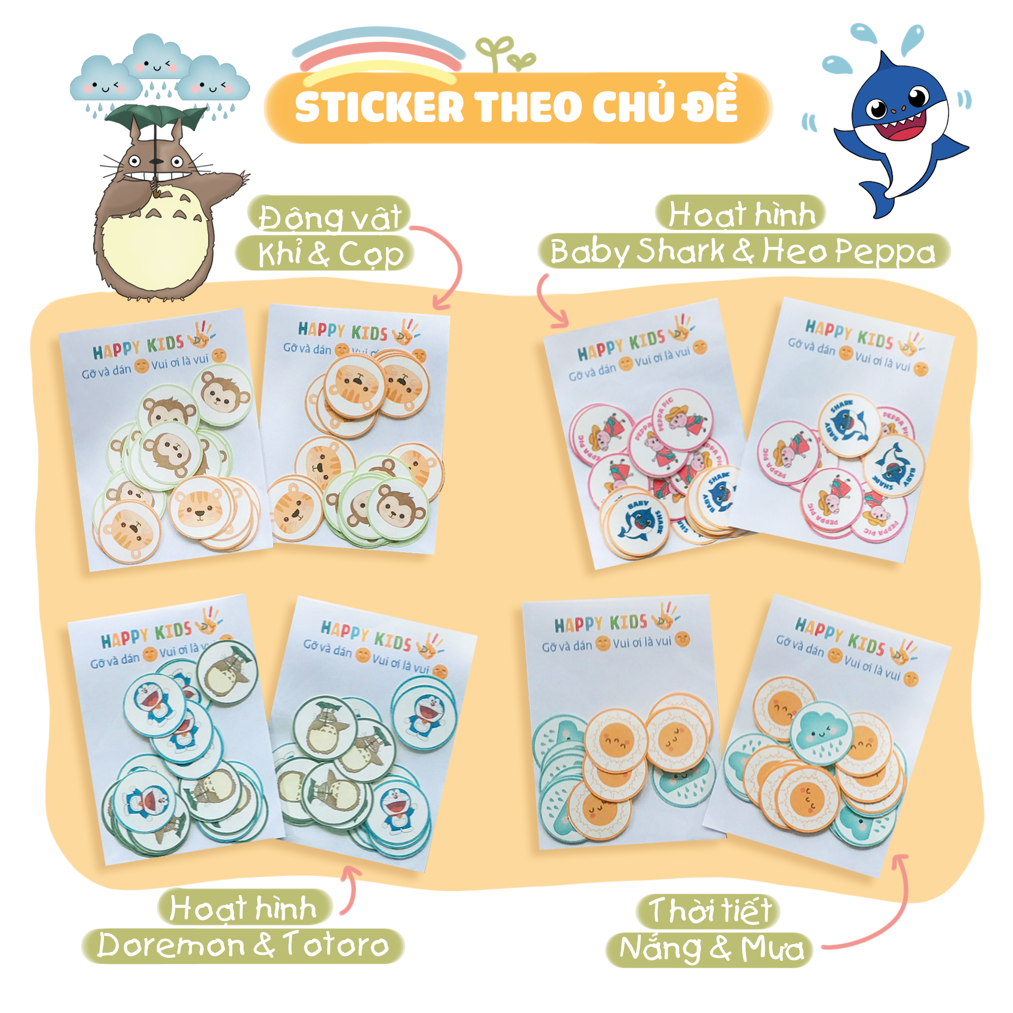 CỜ CARO DIY 3 TRONG 1 KẾT HỢP FLASHCARD SONG NGỮ (CHỦ ĐỀ ĐỘNG VẬT)