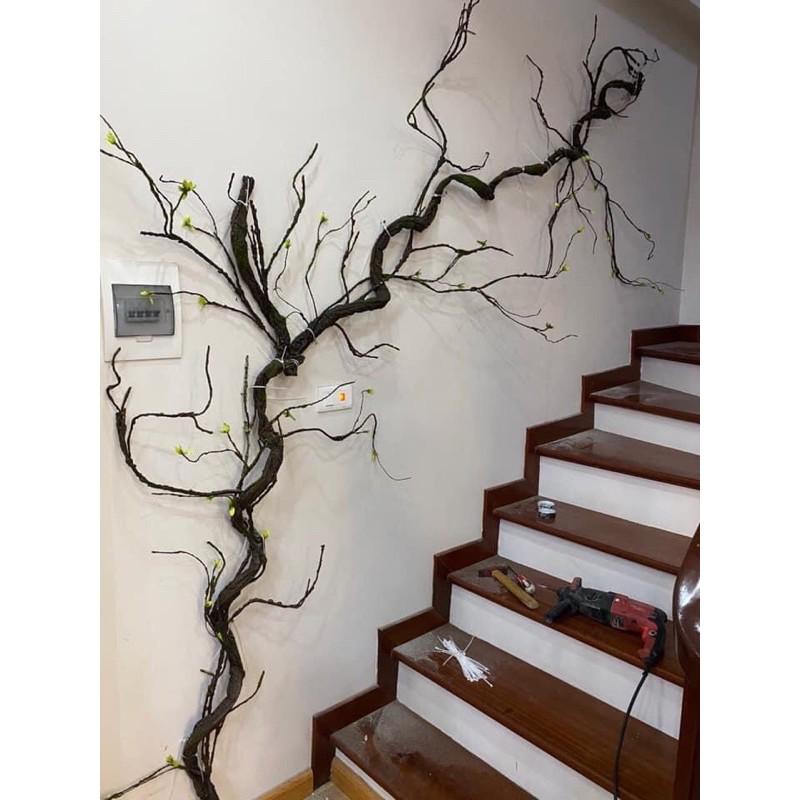 Thân cây giả trang trí SIZE LỚN, thân leo tường