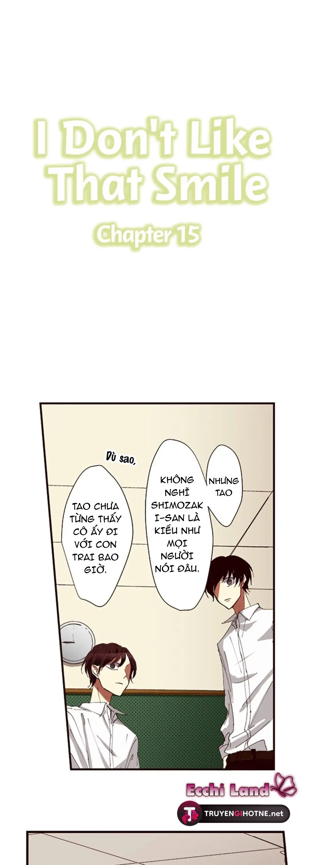 Tôi Ghét Nụ Cười Ấy chapter 15.1 - Trang 2