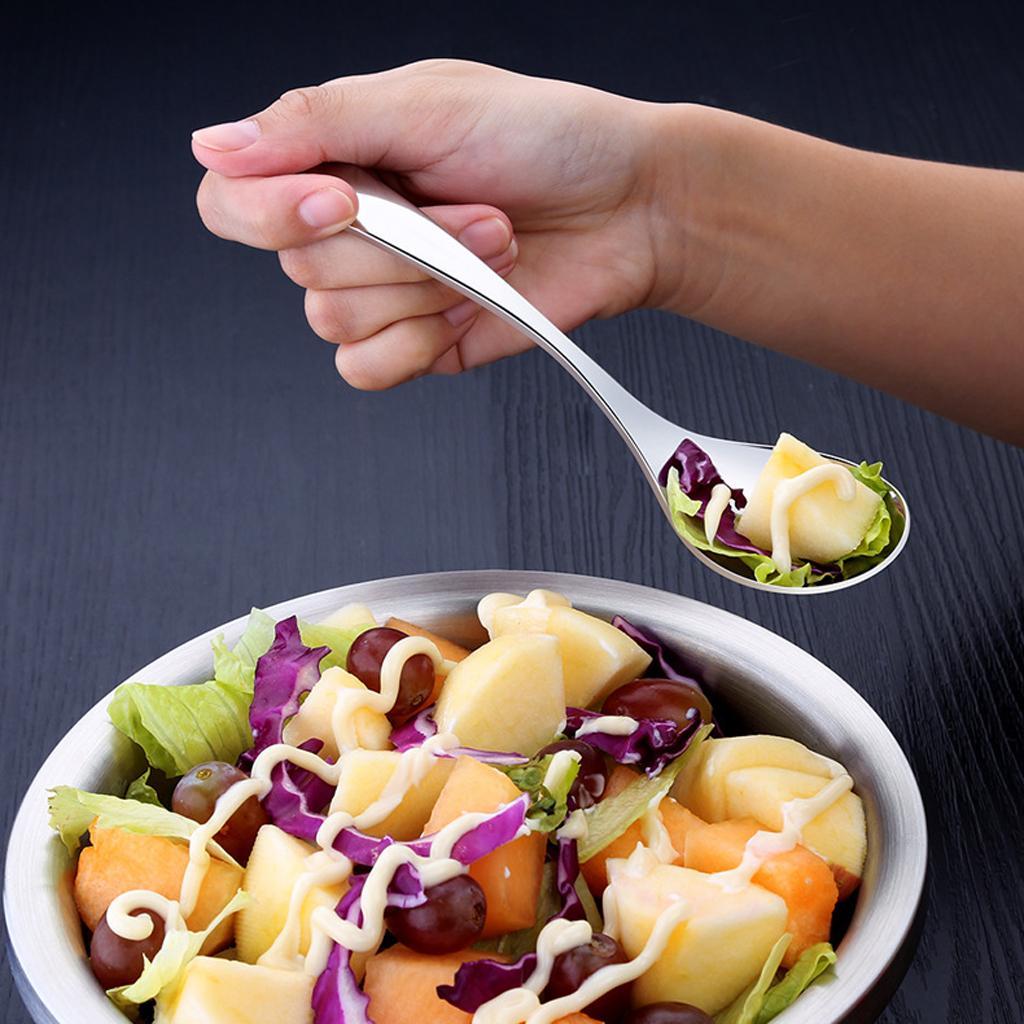Stainless Steel Mixing Bowl Bake Prep Bowl Salad Food Serving Bowl