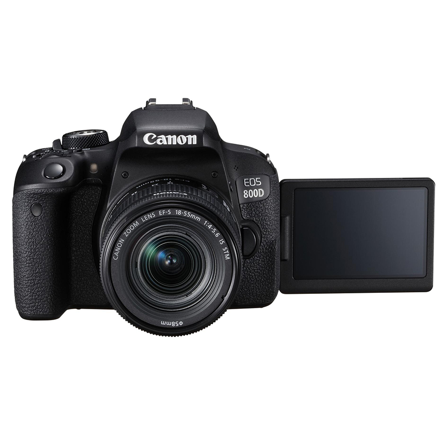 Máy Ảnh Canon 800D Kit 18-55mm IS STM - ( Hàng nhập khẩu ) - Tặng Thẻ 16GB + Tấm Dán LCD