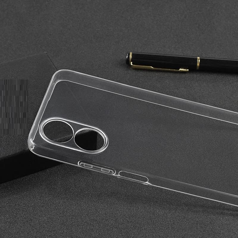 Ốp lưng silicon dẻo cho OPPO A17 hiệu Ultra Thin trong suốt mỏng 0.6mm độ trong tuyệt đối chống trầy xước - Hàng nhập khẩu