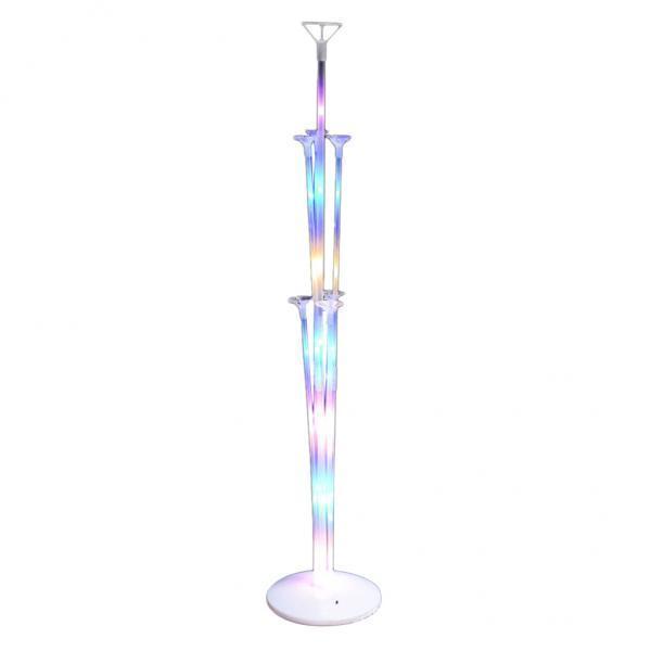 2X LED Balloon Holder Balloon Stand Decorative Party Holidays Anniversary