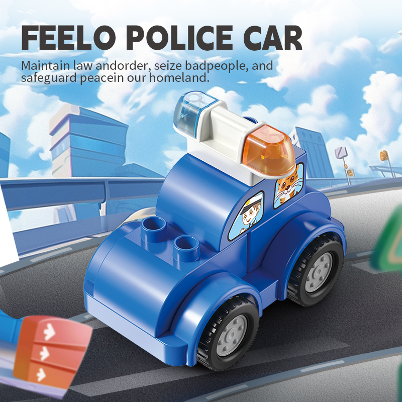 FEELO - 2312-2317- Lắp Ráp Xe cho Bé (3+ tuổi)