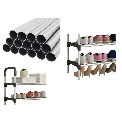 Kệ giày dép 5 tầng inox cao cấp đa năng.