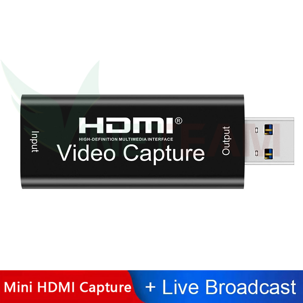 Cáp HDMI to USB 3.0 video capture hỗ trợ livestream từ điện thoại di động, Ipad, Máy Ảnh, PC, PS, Máy Quay Phim 360 Wii U DV, hội nghị truyền hình, đầu ghi hình HD, thiết bị y tế, máy nội soi, ghi hình siêu âm vào máy tính - hàng chính hãng