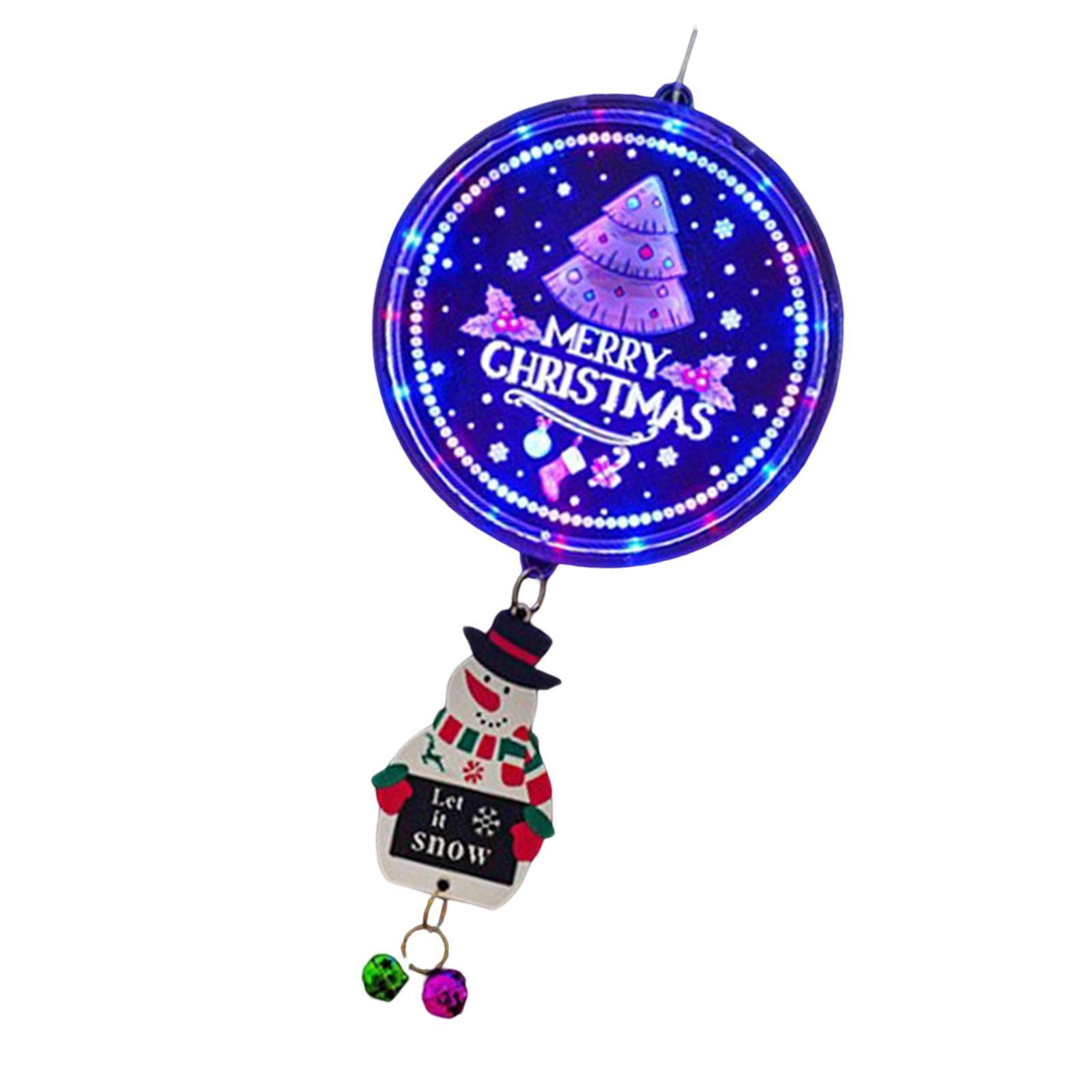 Christmas String Lights with Music Outside Xmas Bedroom Hanging LED Lights