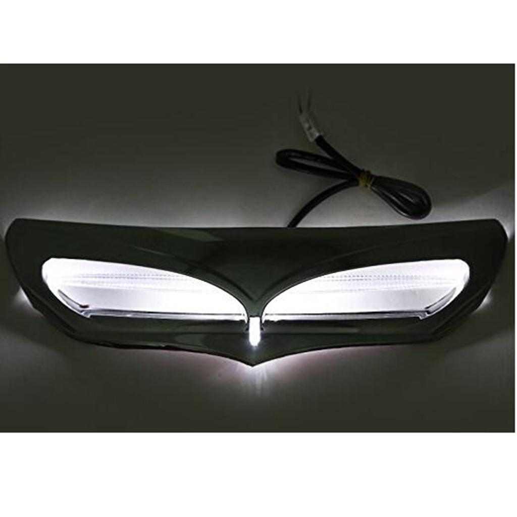 Motorcycle Fairing Vent Trim with LED Accent Light For Harley