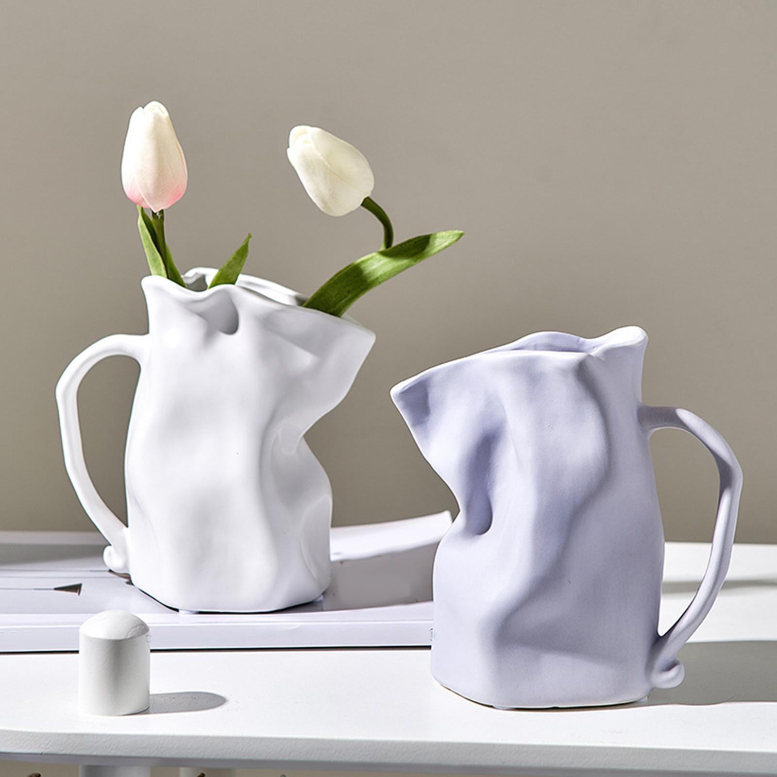 TV cabinet desktop decor vase flower arranging