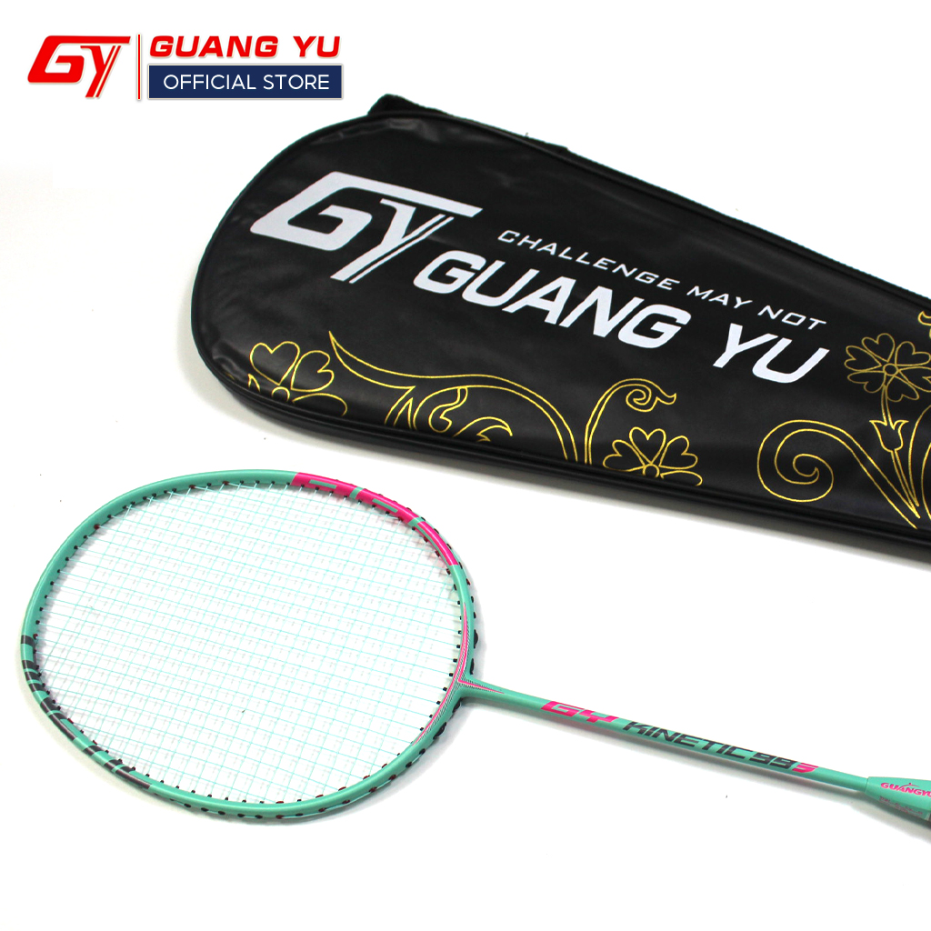 Vợt Cầu Lông Chính Hãng GUANGYU 4U Công Nghệ KINETIC 995 Full Carbon Siêu Nhẹ 84G, Công Thủ Toàn Diện Lưới Căng Sẵn 10KG - KN03