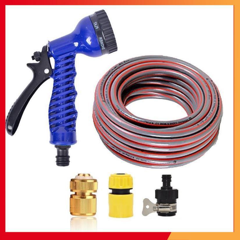 Bộ dây vòi xịt rửa xe, tưới cây, dọn dẹp nhà cửa 3-5m  206843