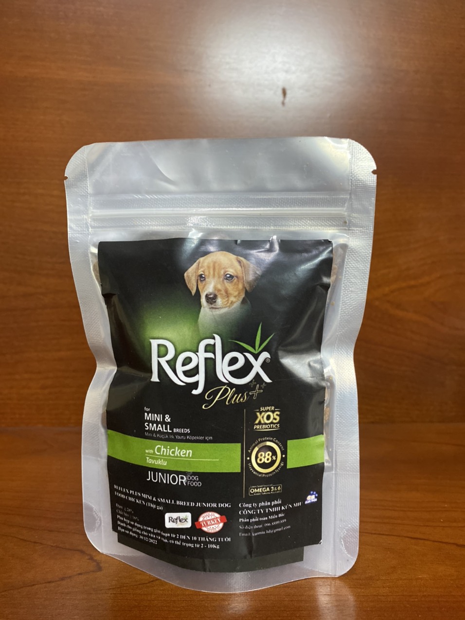 [Gói 100g] Thức ăn cho chó con và chó trưởng thành Reflex ổn định tiêu hóa,tăng cường hệ miễn dịch
