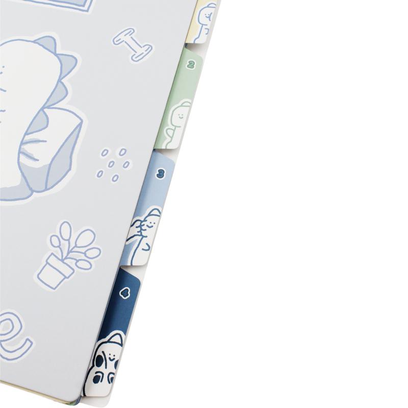 Sổ Lò Xo Đánh Dấu Bìa Nhựa Kẻ Ngang - Morning Glory 111131-89627