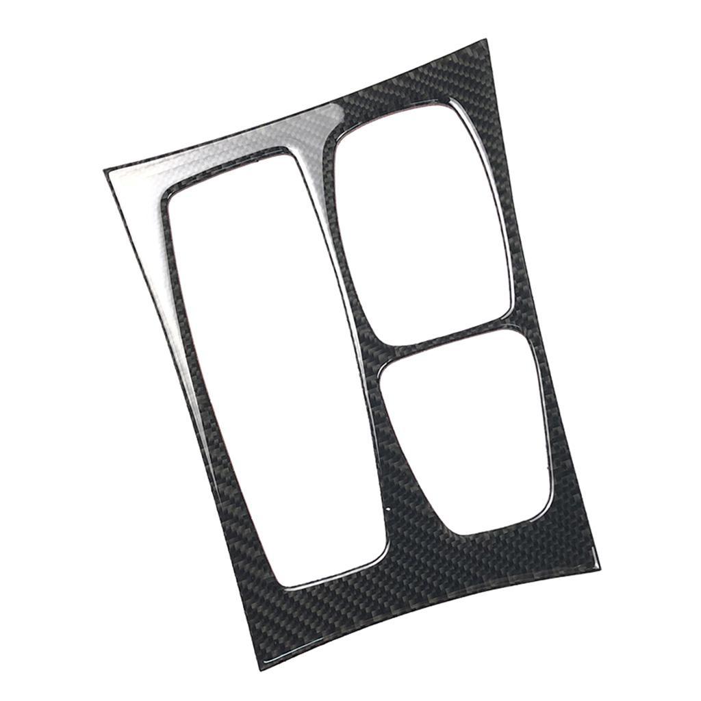 Carbon Fiber Inner Control Gear Shift Box Panel Covers For BMW E70 E71 X5 X6