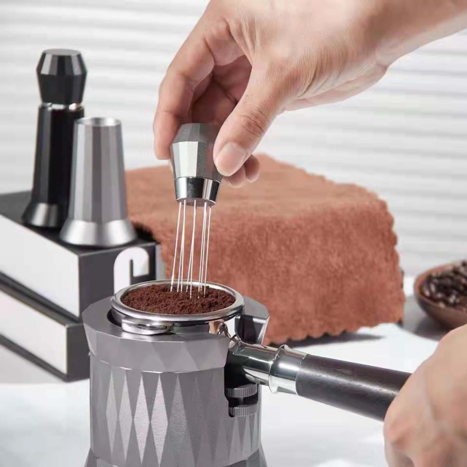Coffee Distributor  Hand Tamper  1 Set