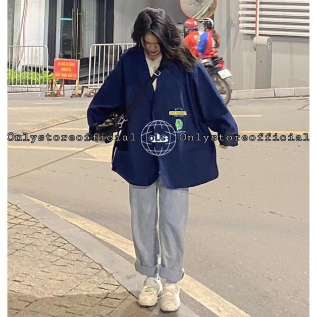 Set blazer+quần bò xinh lắm