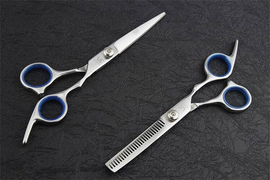 Kéo Cắt Tóc Nam, Nữ Cao Cấp TẶNG Dao Cạo Râu + Lược + Phụ Kiện