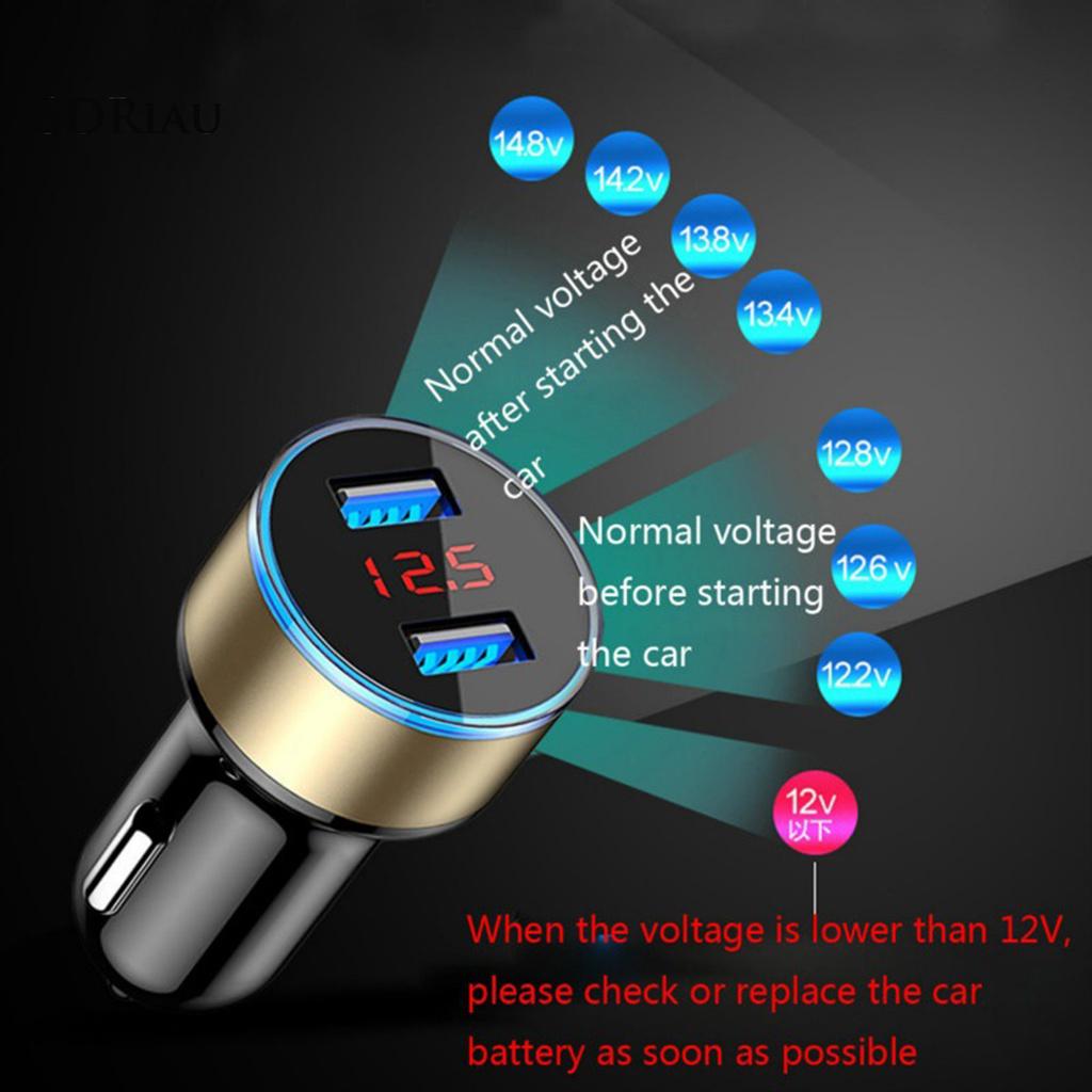 Tẩu Sạc Usb Xqxdzx 3.1a Cho Xe Ô Tô