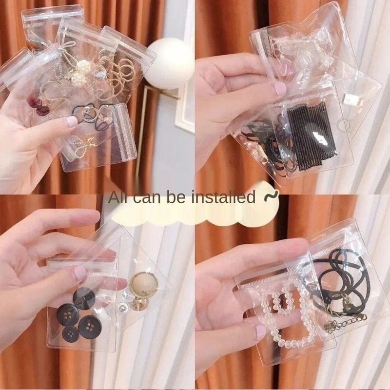 Set 20 Túi Nhựa Trong Suốt Đựng Trang Sức Đa Năng Tiện Dụng