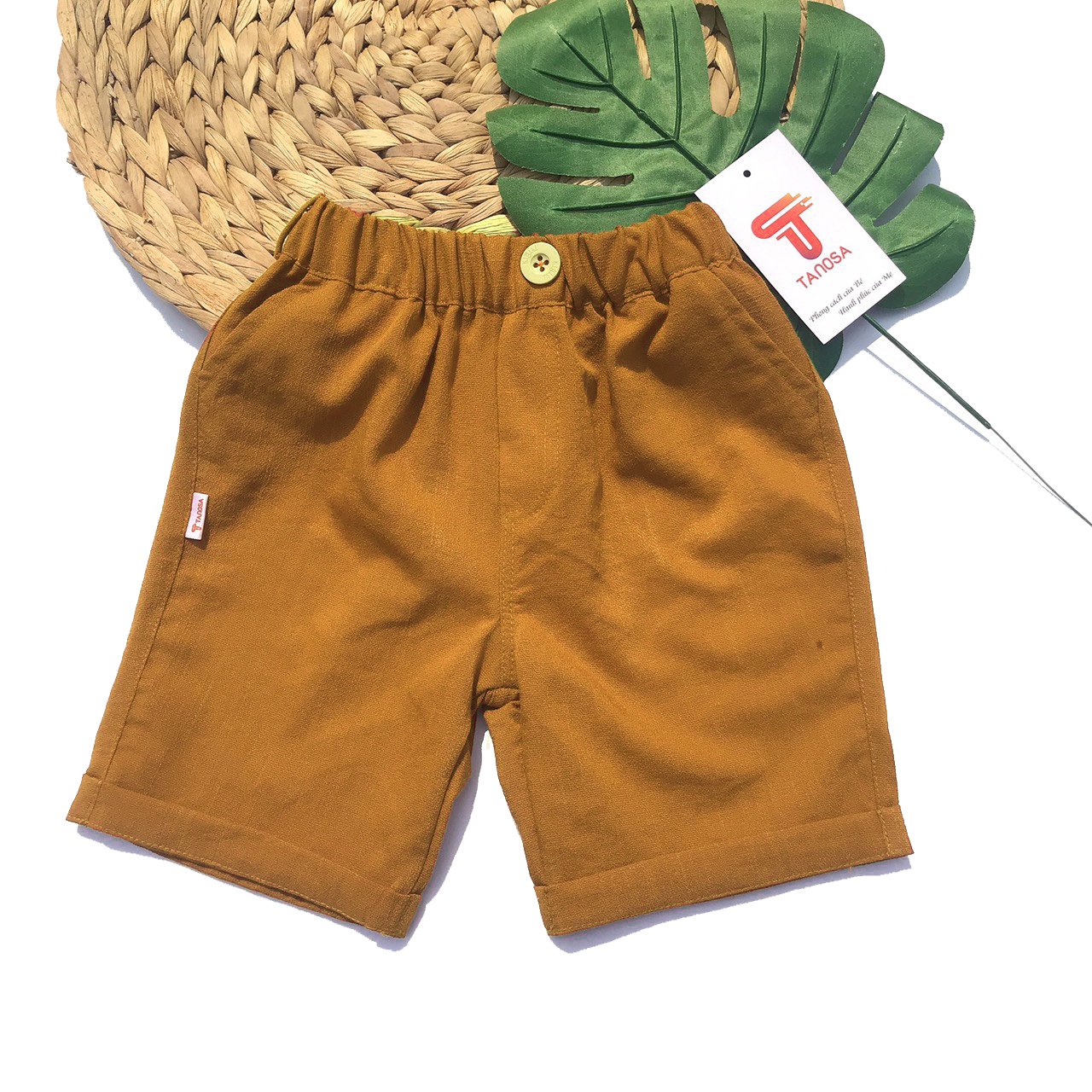 Quần short đũi cho bé trai Tanosa Kids size 1-5 tuổi Phong cách Hàn QuốC; Quần short đũi cho bé trai siêu mềm mịn - 2021- 10-25kg