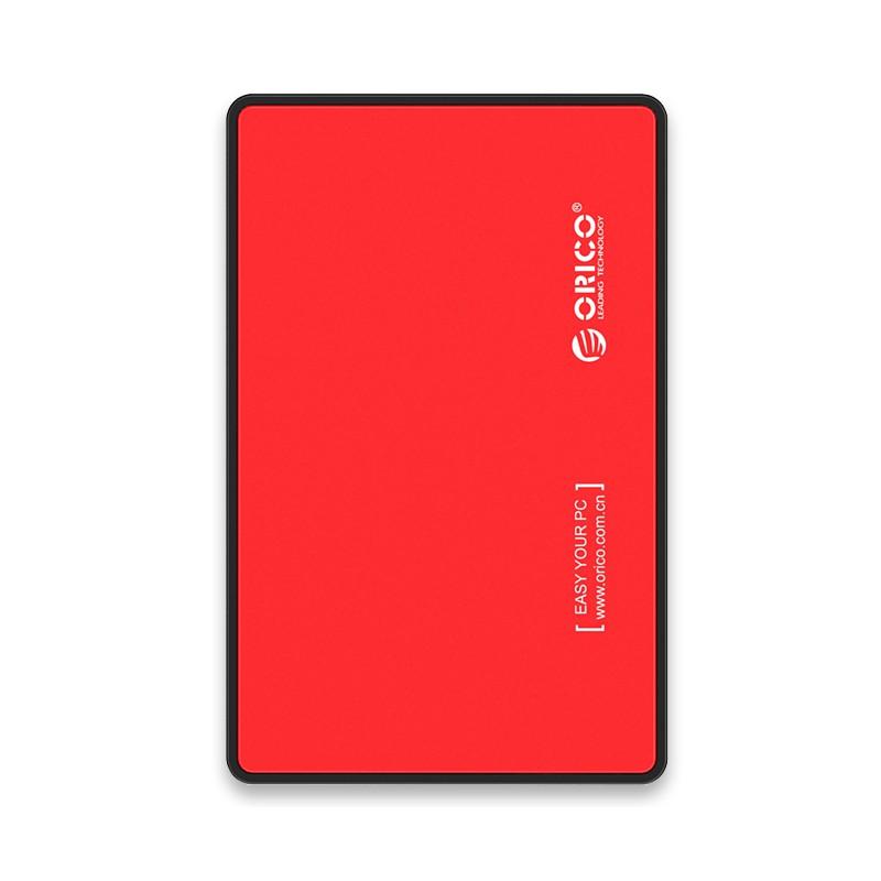 Hdd Box Ssd Và Hdd 2.5 Orico 2588Us3 - Hàng Chính Hãng - Đỏ