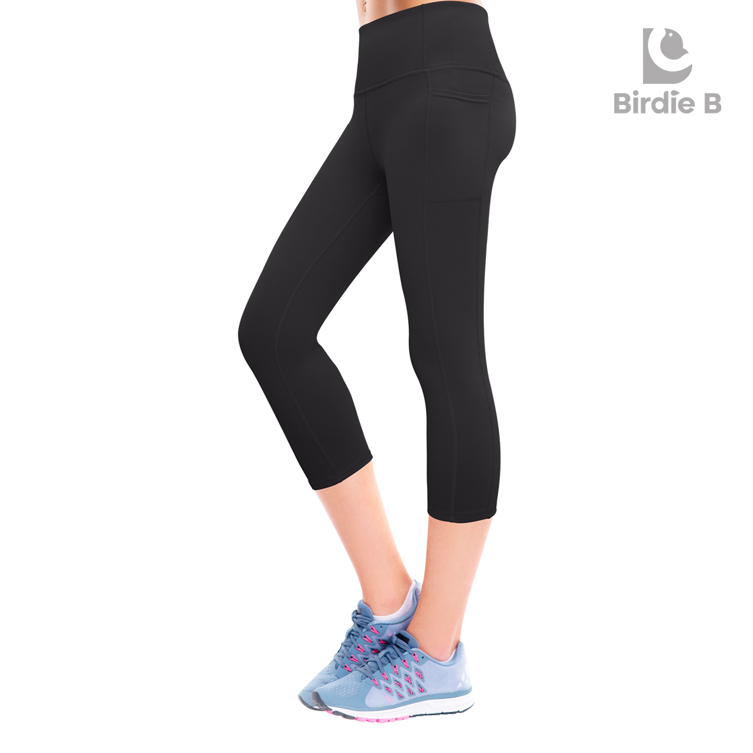 Quần Legging Lửng Dòng Cao Cấp Thương Hiệu Birdie B, Quần Tập Gym Yoga Aerobic Nữ Cạp Cao, Quần Thể Thao Nữ Lưng Cao Nâng Mông Ôm Dáng Chuẩn, Vải Dày Thun Co Dãn 4 Chiều Tiêu Chuẩn Mỹ BDBWLG10