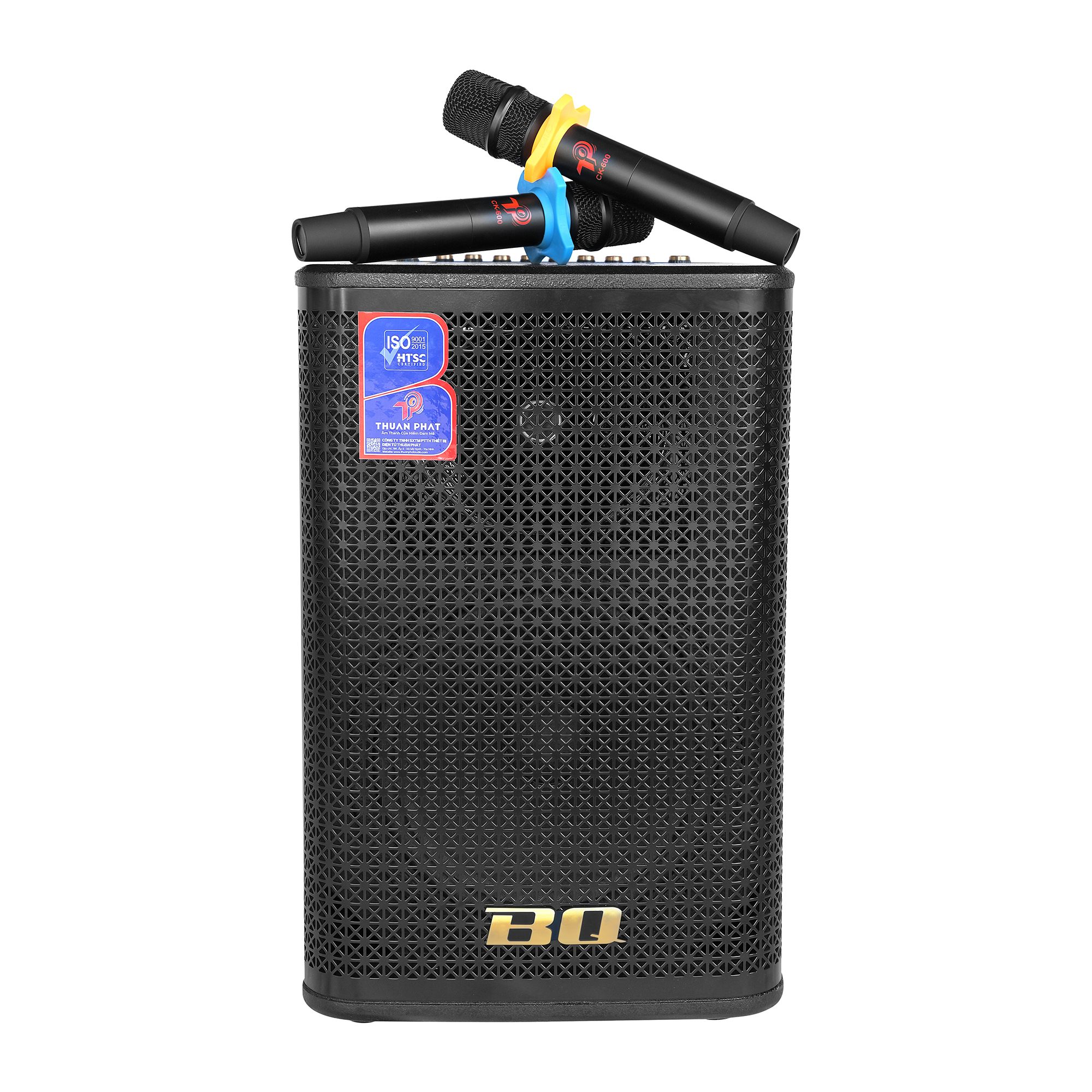 LOA XÁCH TAY  BQ A-300 (400W) 2,5 tấc + kèm bộ Micro không dây - Hàng chính hãng