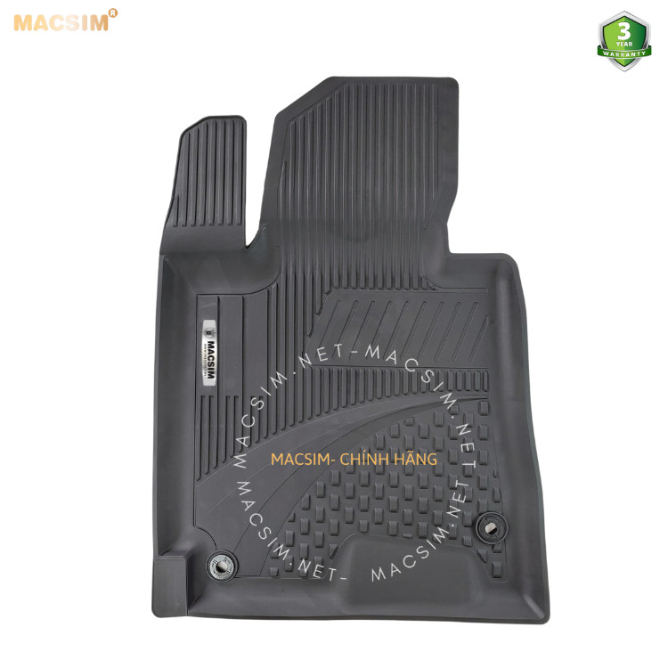 #Kia K5, Thảm lót sàn ô tô nhựa TPE Silicon KIA K5 2022+ Black Nhãn hiệu Macsim