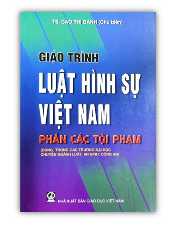 Sách - Giáo trình luật hình sự Việt Nam (DN)
