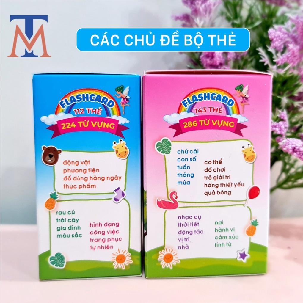 Máy đọc thẻ tiếng anh Việt song ngữ Tuệ Minh, máy đọc thẻ flashcard 112 thẻ 224 từ khoá và 12 chủ đề