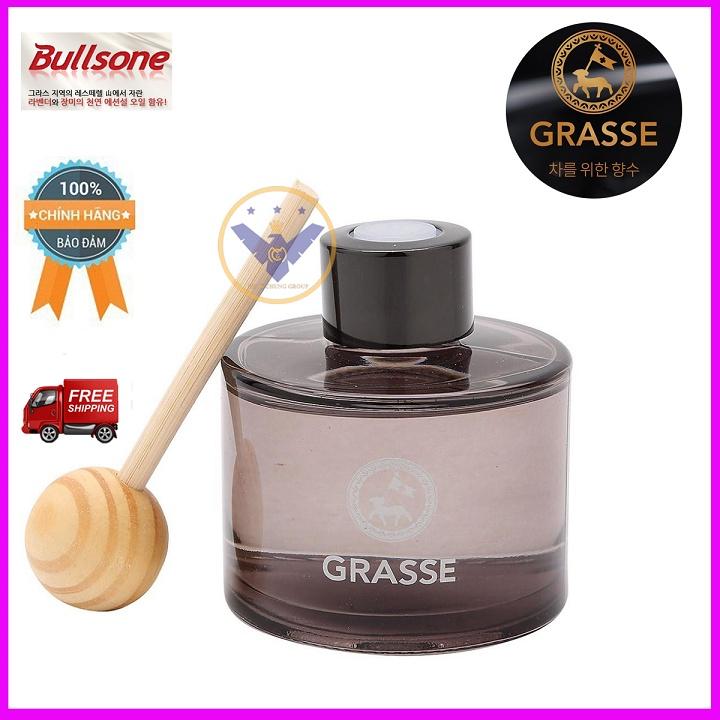 Nước hoa ô tô 'Bullsone Grasse Hàn Quốc cao cấp 105ml nhiều mùi hương thiên nhiên