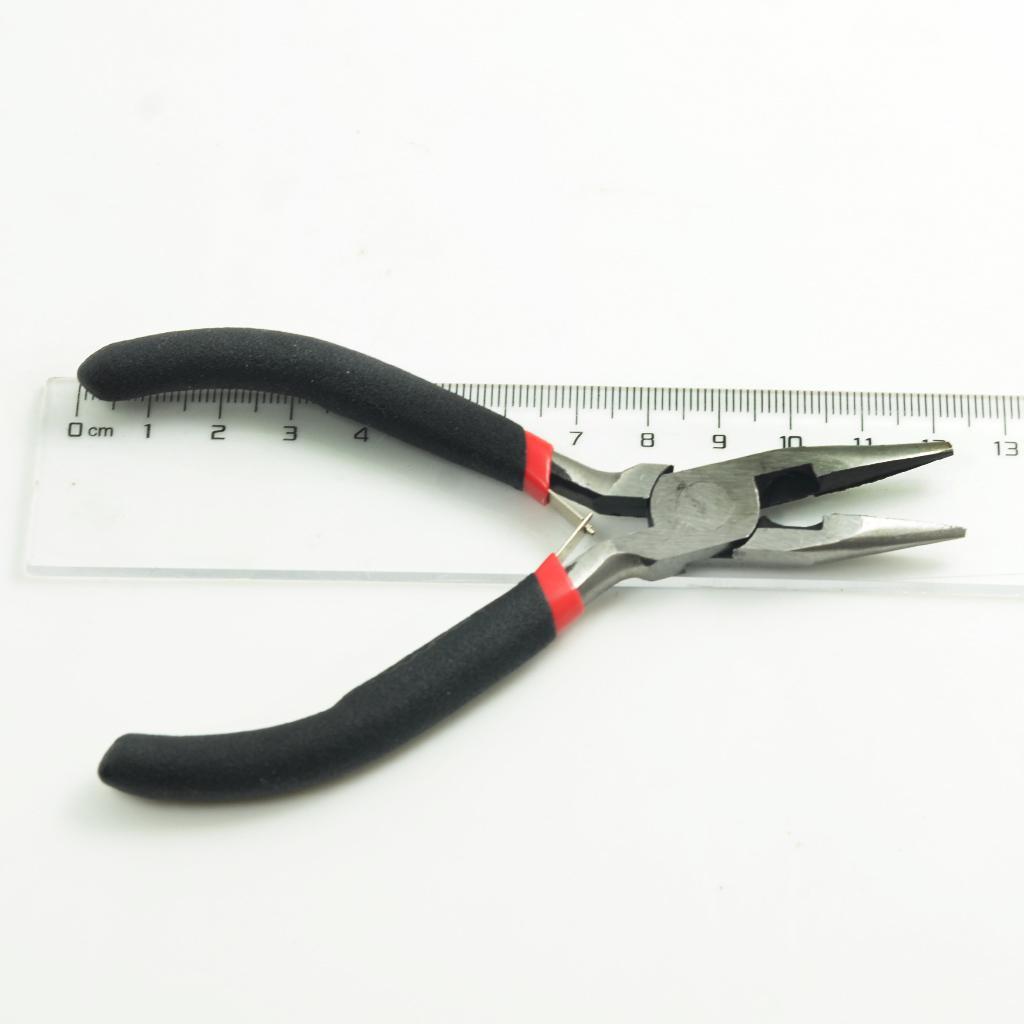 DIY 4.5'' Mini Needle Nose Jewelry Pliers DIY Jewelry Making Bead Fixing Pliers Handmade Jewelry Handmade Carbon Steel Tool