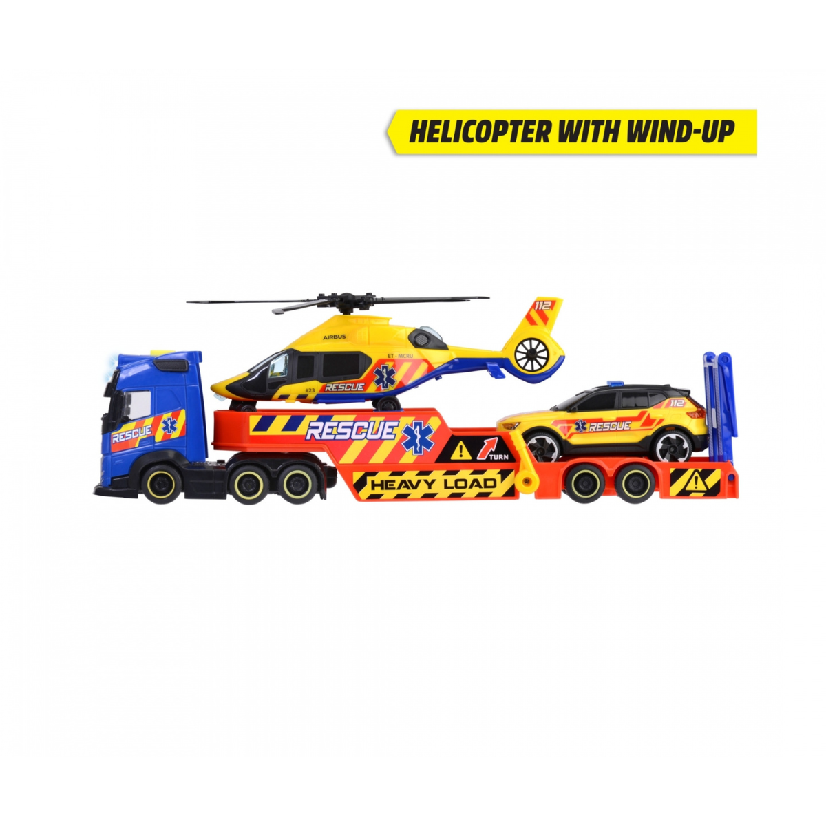 203717005 Bộ Đồ Chơi Xe Tải Cứu Hộ DICKIE TOYS Rescue Transporter