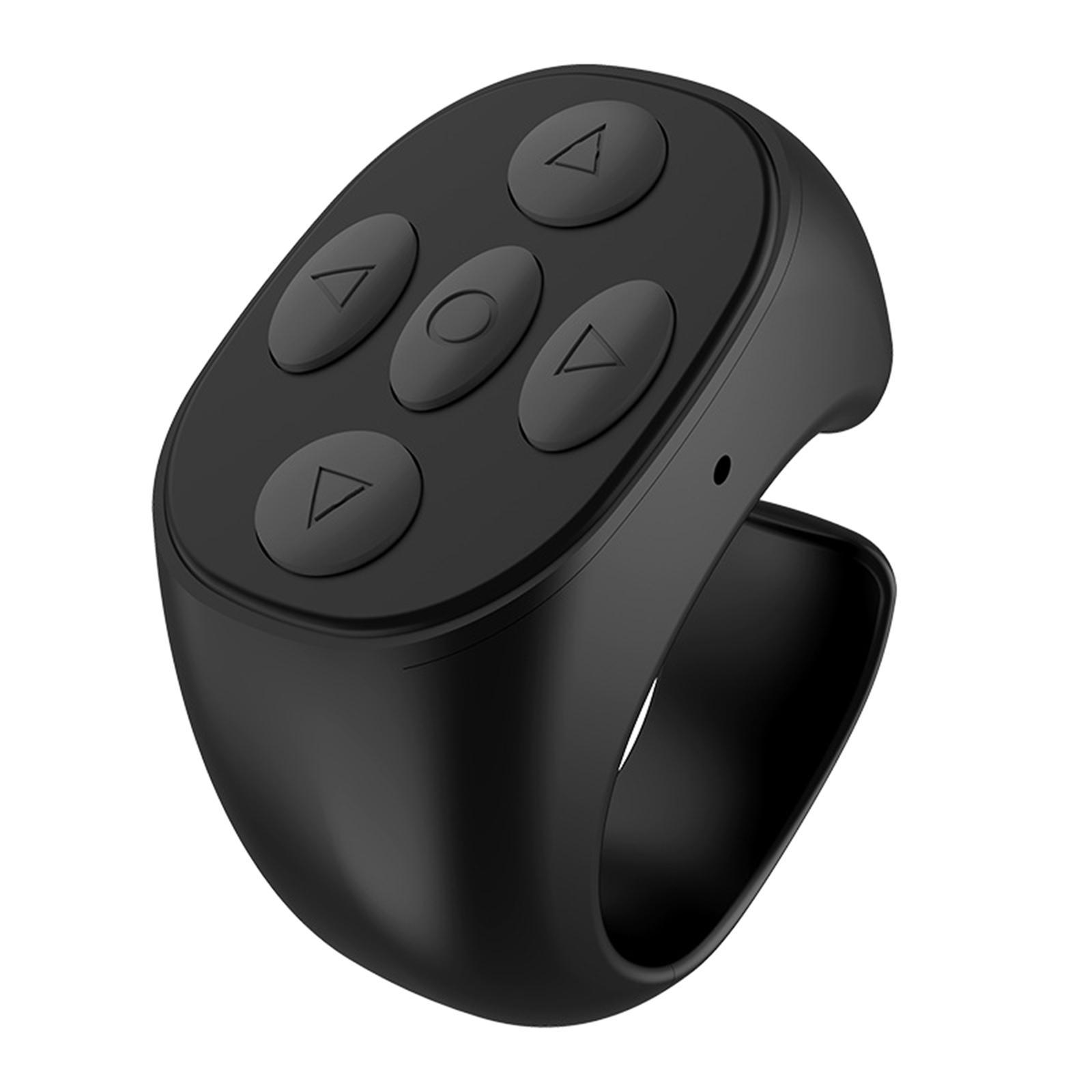 Bluetooth Phone Remote Control Smart Ring Controller for Turning Pages Remote Photographing