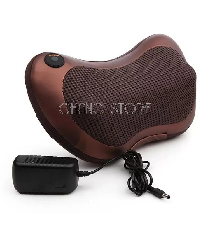 GỐI MASSAGE VAI GÁY 8 BI HỒNG NGOẠI CÔNG NGHỆ NGẬT BẢN CAO CẤP