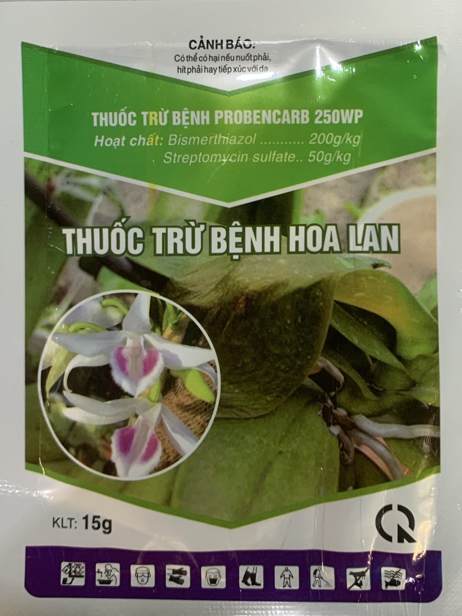 Sản phẩm trừ bệnh trên hoa lan gói 15gr