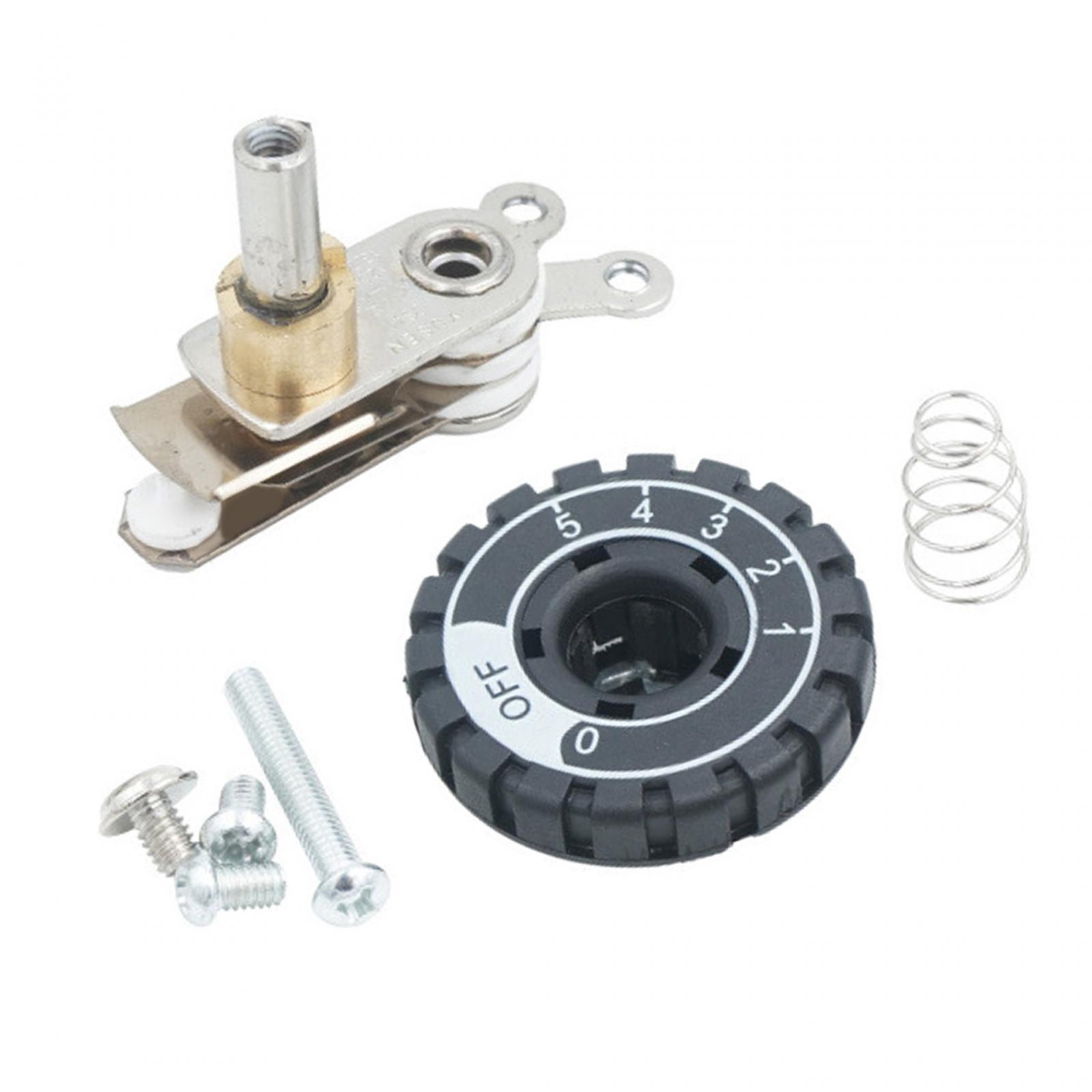 Steam Iron Thermostat Knob Switch Temperature Control Replacement Part for ES94A