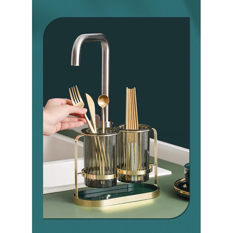 Lọ đũa GOLDEN GREGORY Nhỏ gọn và sang trọng