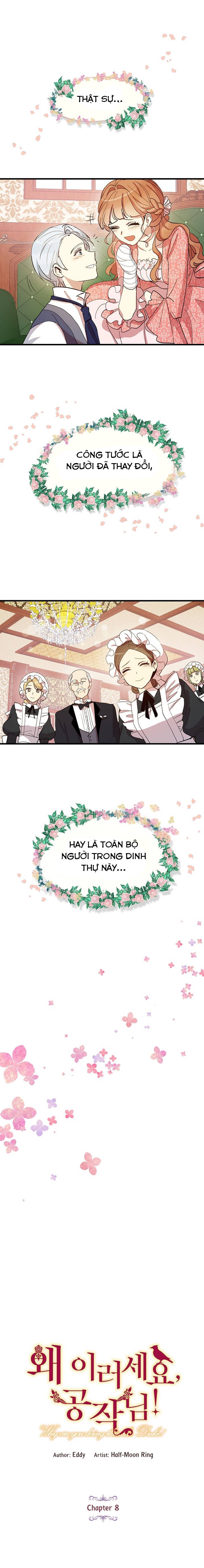 tại sao ngài làm điều này, công tước chapter 8 7