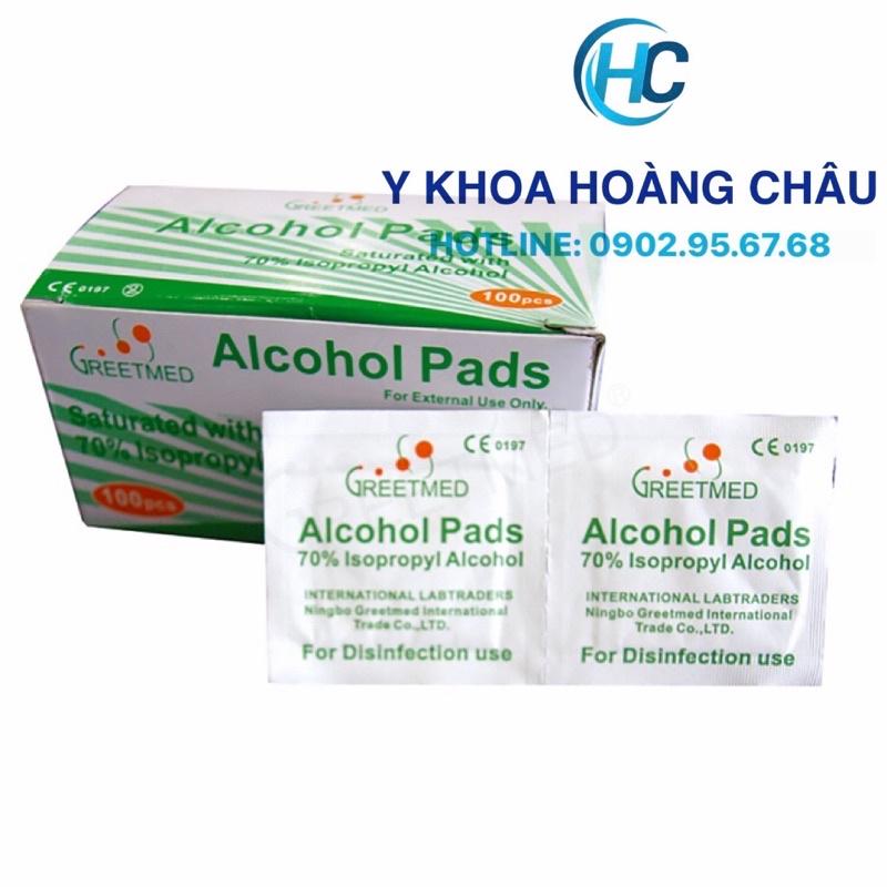 Gạc tẩm cồn GREETMED/PT Medical