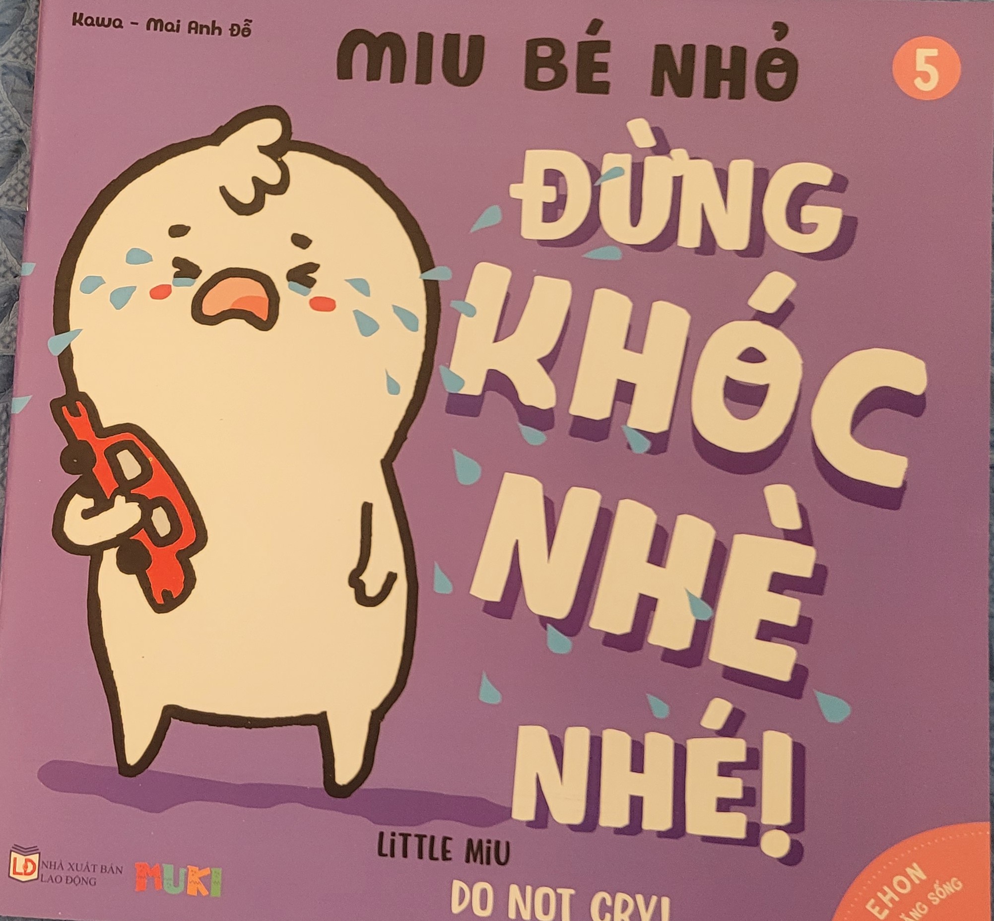 Sách Ehon Song ngữ Anh - Việt: Kĩ Năng Sống - Miu Bé Nhỏ - Phần 1 - Lẻ Tùy Chọn (1-6 tuổi)