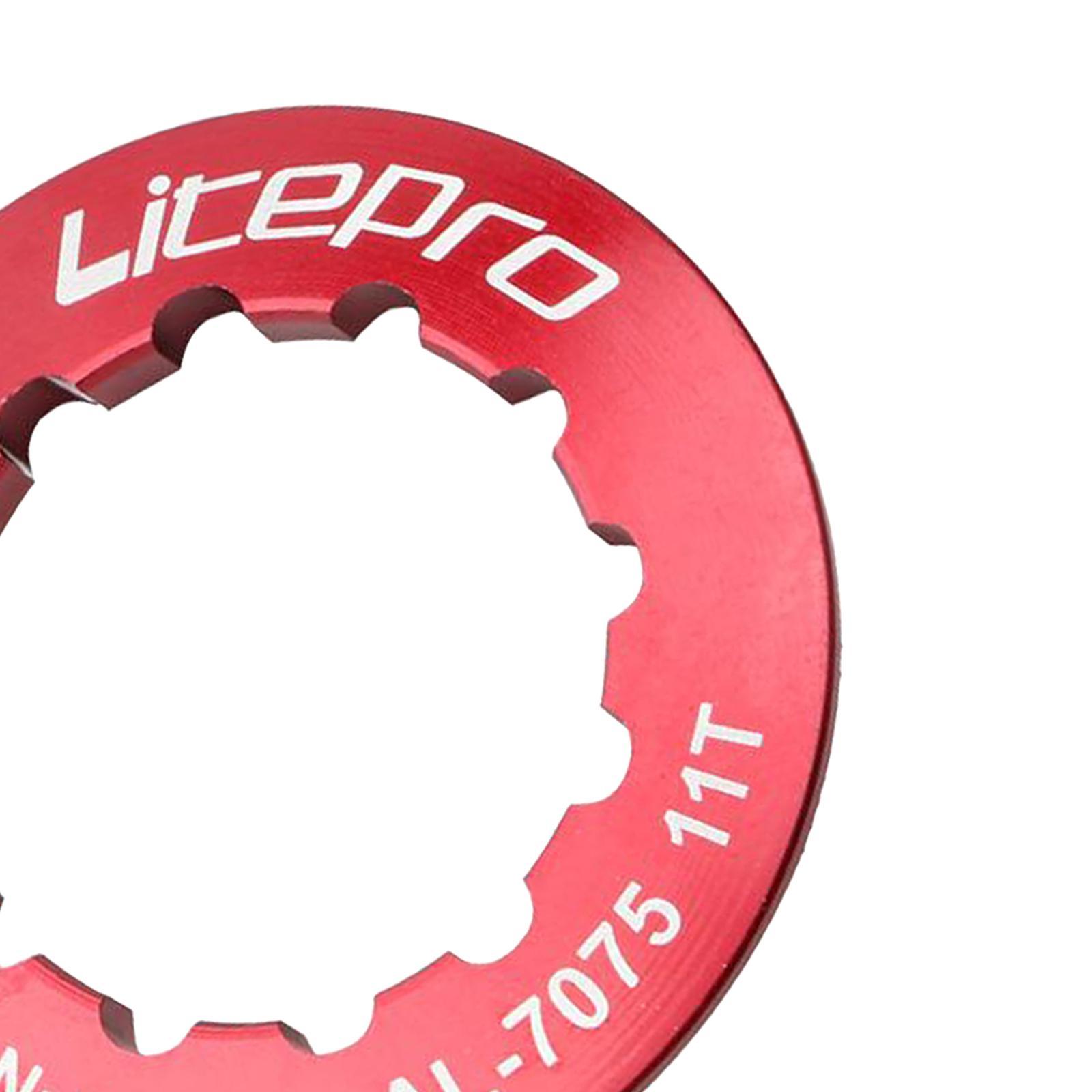 Aluminum Alloy Cycling 11T Cassette Cover Bike Freewheel Fixing Bolt Screw 11 Flywheel Locking Cap Lid