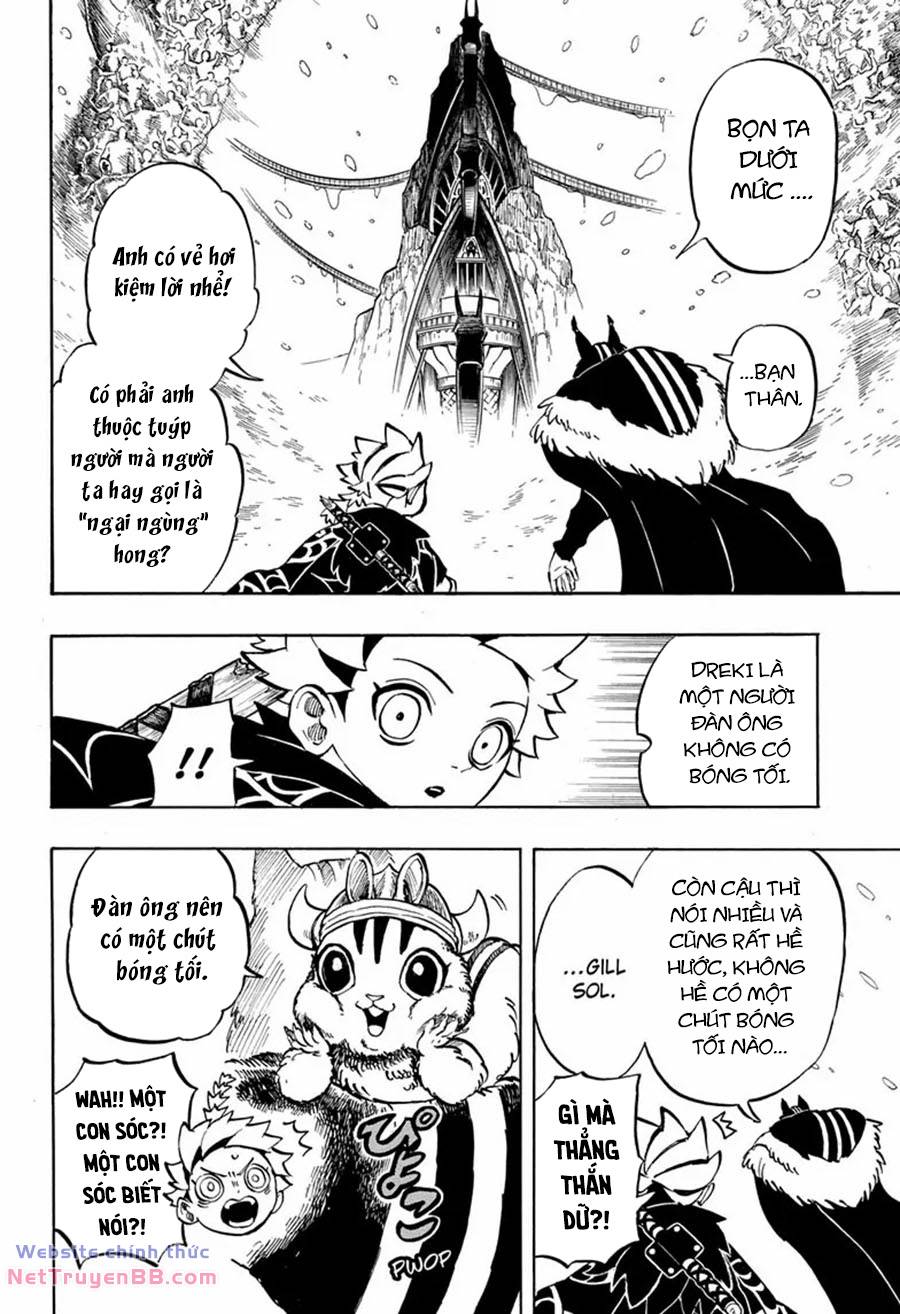 gill: "không ai có thể đánh bại ta khi ta dùng rìu!" chapter 17 18